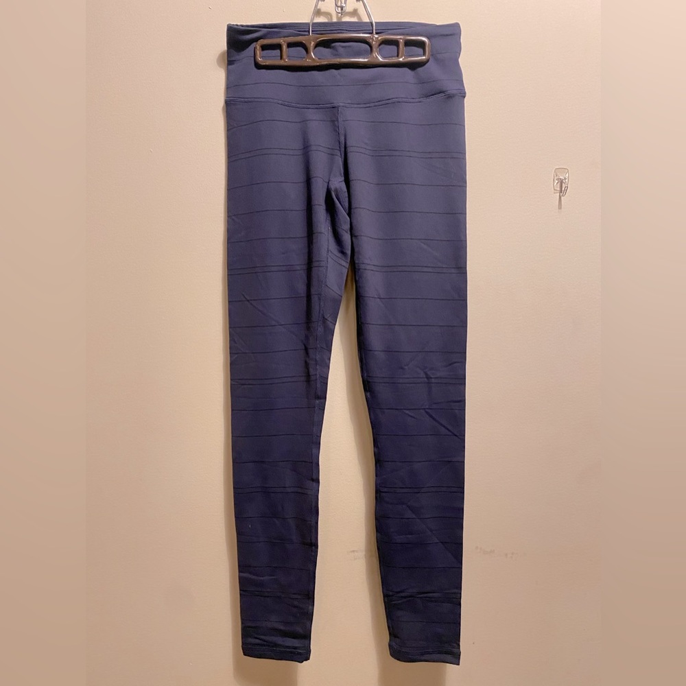 NWT Prana Pillar Legging Size XS Blue Yoga Workout Exercise